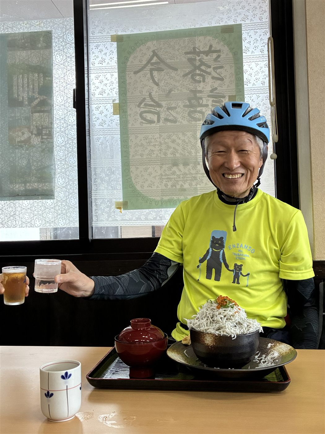 しまなみ海道を走ったあとの食事